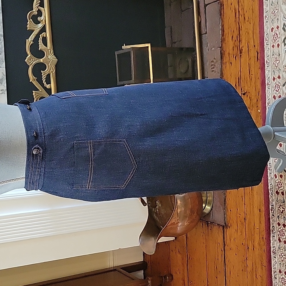 Vintage Denim Skirt - Picture 4 of 9